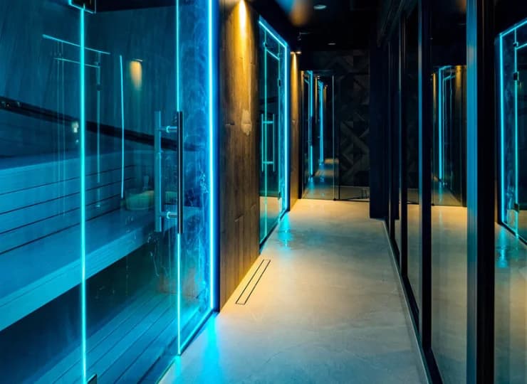 Balticus posiada strefę wellness z saunami i jacuzzi
