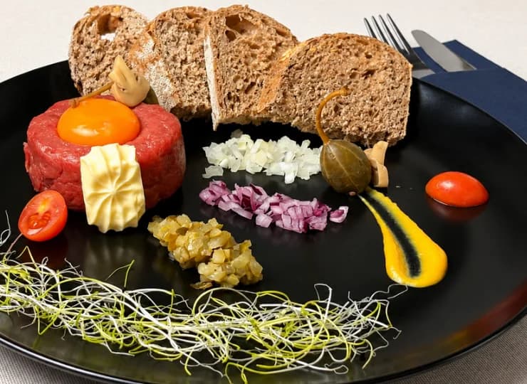 Menu jest inspirowane kuchnią regionalną