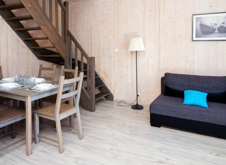 Apartamenty 4+2 są dwupoziomowe