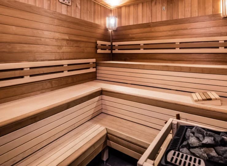 Hotel umożliwia zarezerwowanie sauny na wyłączność