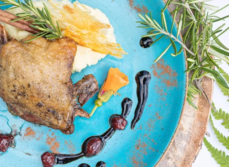 W menu można również znaleźć akcenty kuchni europejskiej
