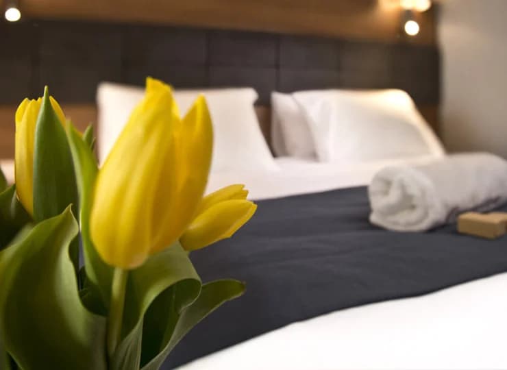 Pokoje typu lux to komfortowe i wygodne wnętrza
