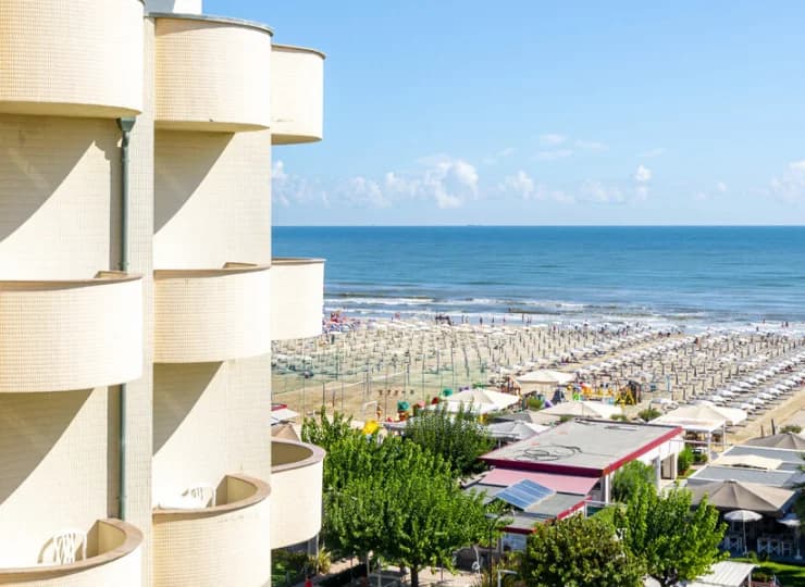 To hotel z widokiem na morze