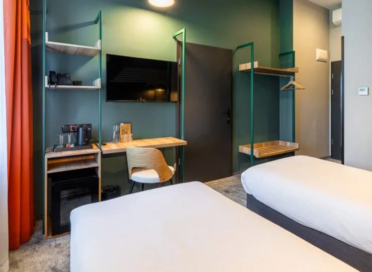 Pokoje mają powierzchnię 20m2