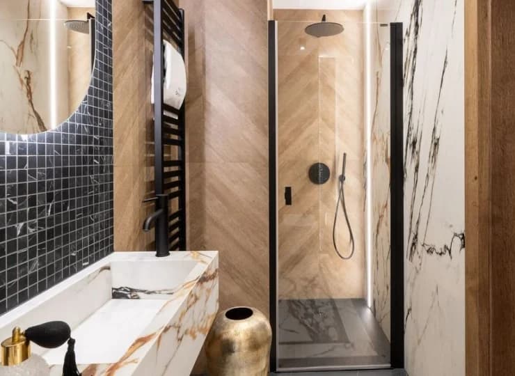 Łazienka w w Apartamencie Krzesanica