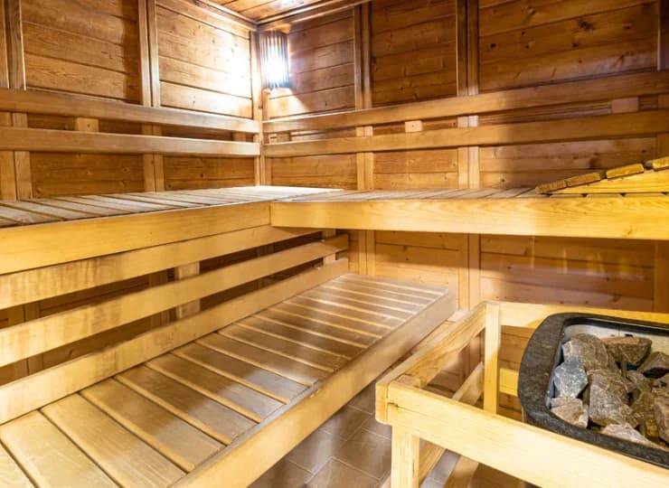 W strefie wellness mieści się także sauna