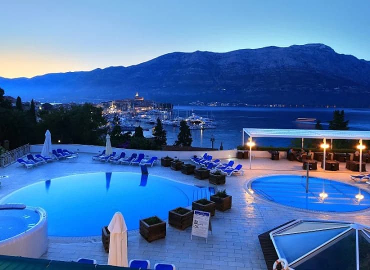Marko Polo**** to przepięknie położony hotel na wyspie Korcula