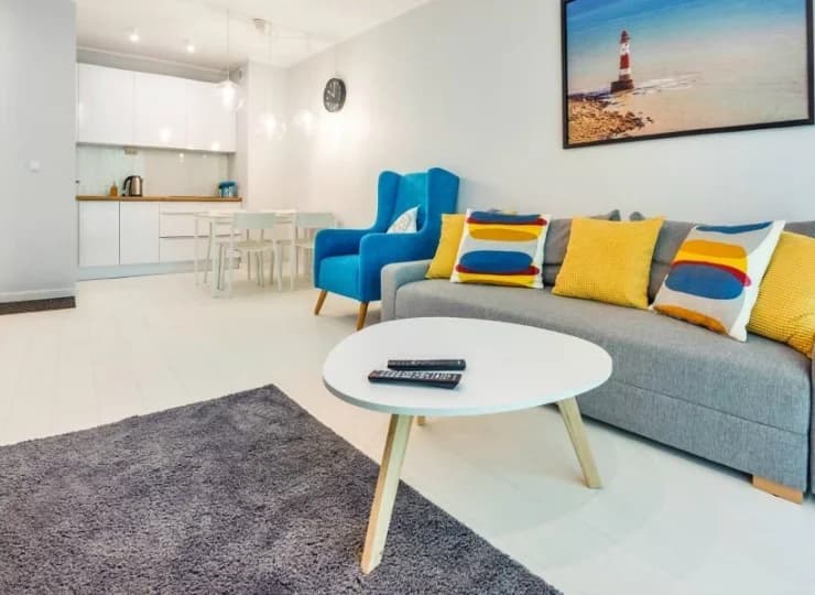Dla Gości przygotowano komfortowe i przestronne apartamenty