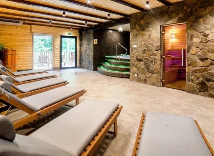 Obiekt dysponuje nowoczesną strefą Wellness