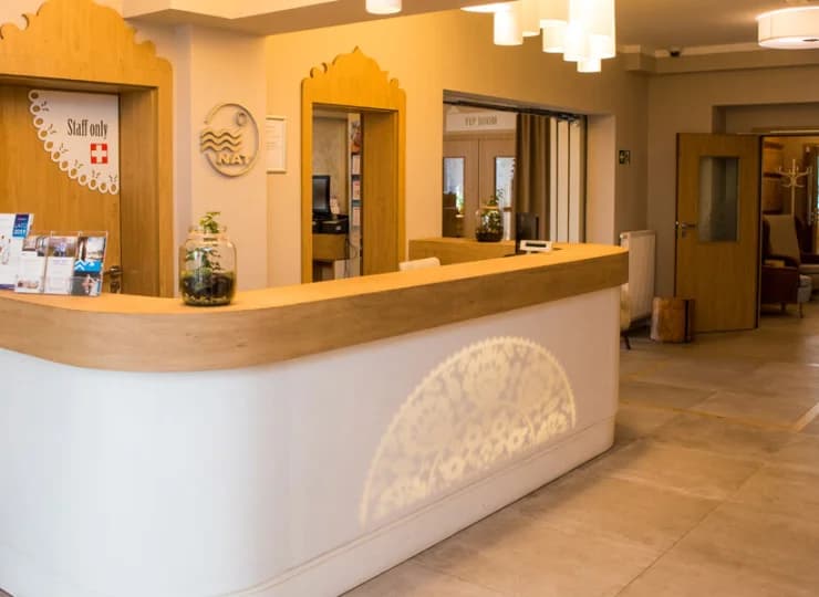 W hotelu działa całodobowa recepcja
