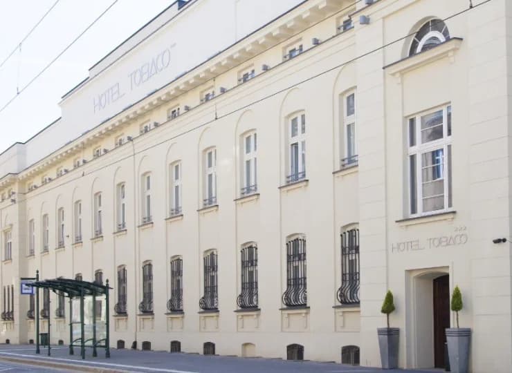 Hotel urządzono w dawnej fabryce wełny w centrum Łodzi