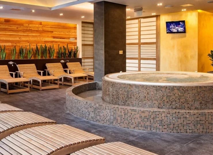 Hotel przygotował dla gości wewnętrzną strefę wellness