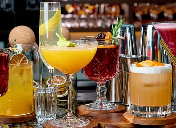 Drink bar oferuje szeroki wybór trunków