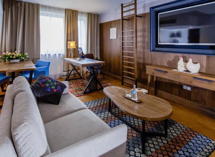 Apartament senior suite zapewnia największy komfort pobytu