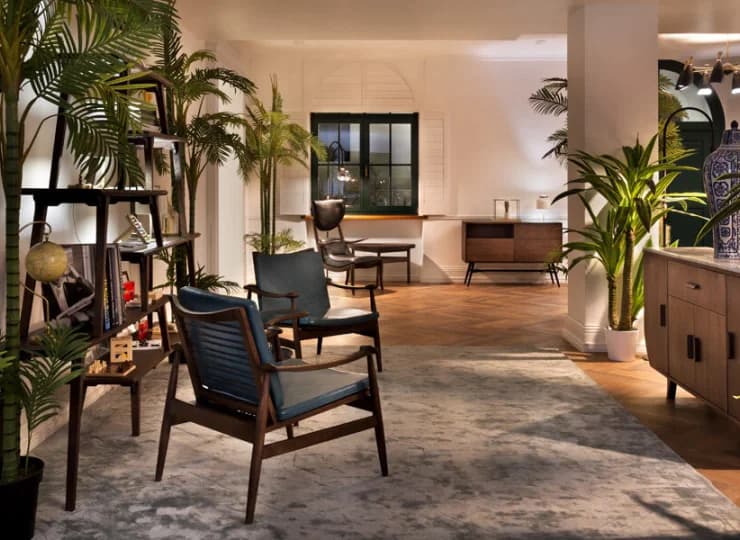 Wnętrza hotelu przywodzą na myśl domową atmosferę