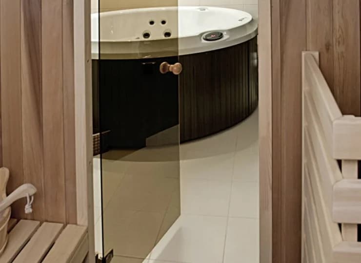 W Centrum Aqua & Wellness znalazła się m.in. sauna sucha