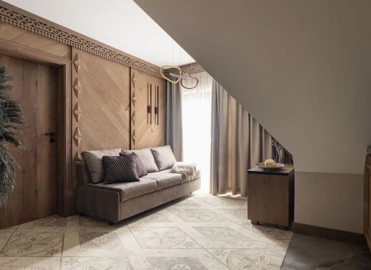Salon w Apartamencie Kościelec