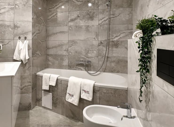 Apartament Prezydencki ma 2 łazienki