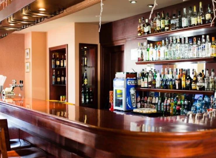 Obiekt posiada także bar z wyborem różnorodnych drinków