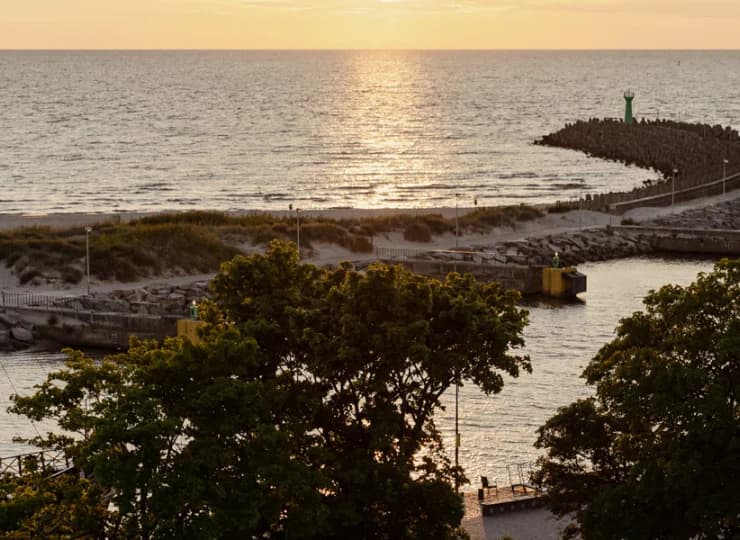 Apartamenty znajdują się tylko 50 m od piaszczystej plaży