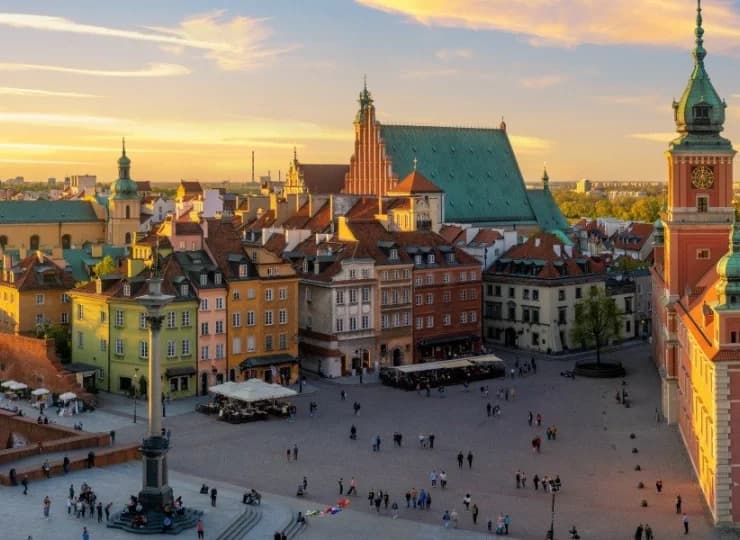 Arche Puławska Residence znajduje się w południowej części Warszawy