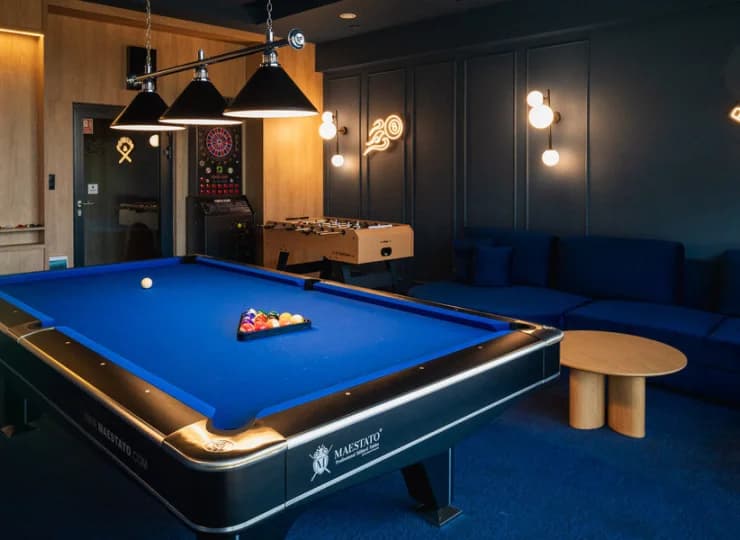 W resorcie jest też sala bilardowa