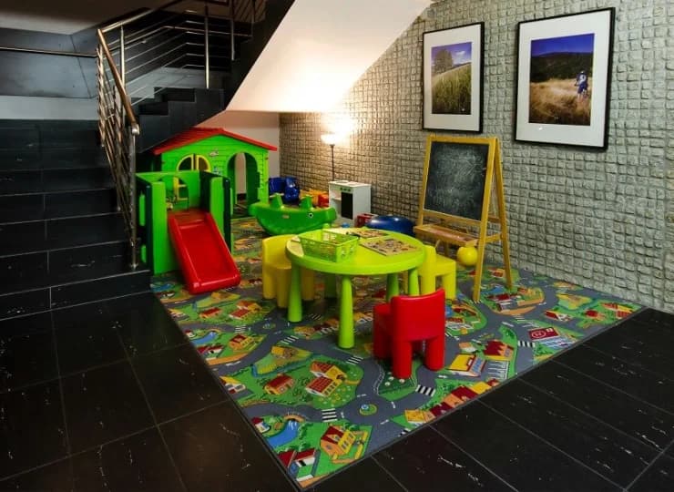 Dla dzieci przygotowano specjalny kącik zabaw