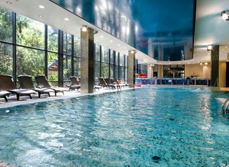 Hotel posiada rozbudowane zaplecze rekreacyjne