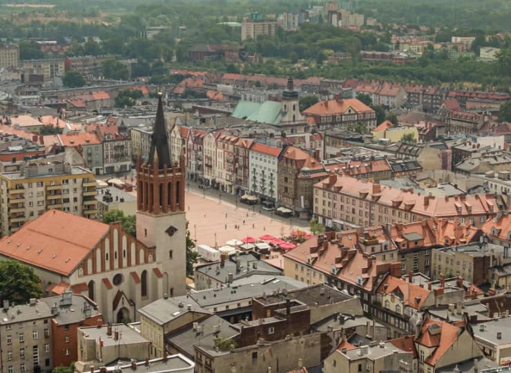 Atrakcje Bytomia: średniowieczny układ miasta, wzgórze św. Małgorzaty, duży park
