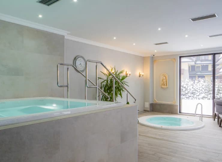Na gości czeka relaks w ciepłych bąbelkach w jacuzzi