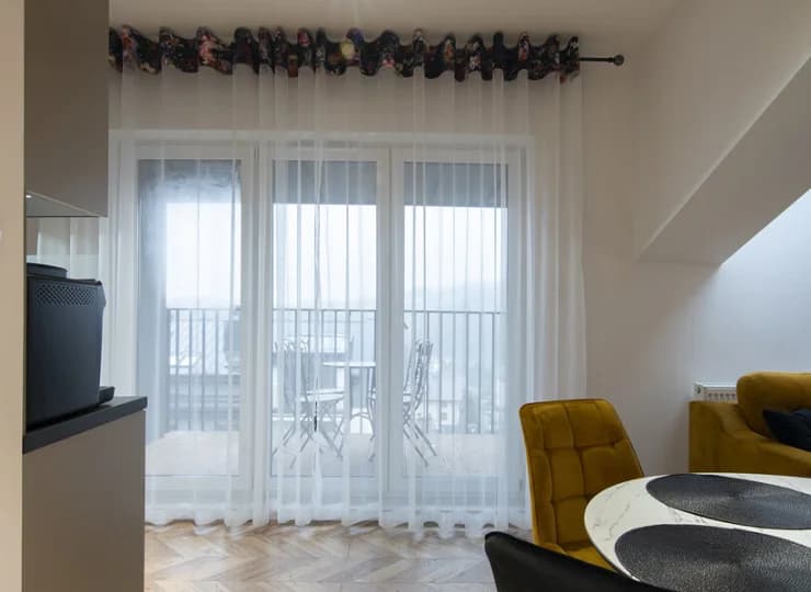 Każdy apartament ma własny balkon