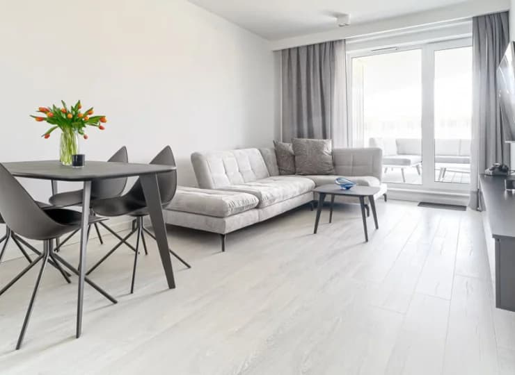 Nowoczesny apartament z aneksem kuchennym w Rogowie