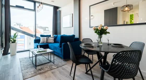 Apartament 2+1 z 1 sypialnią