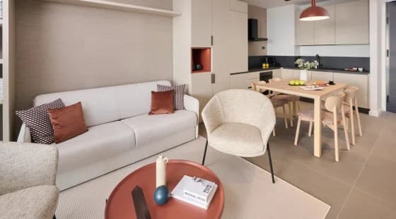 Apartament 2+1 z balkonem
