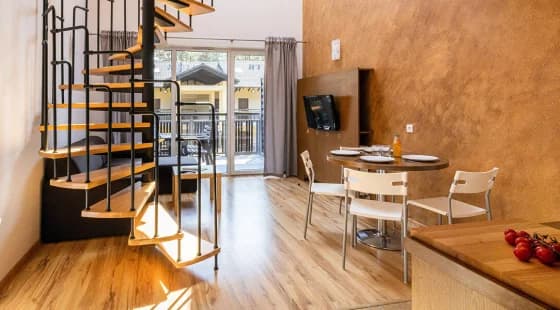 Apartament dwupoziomowy z tarasem