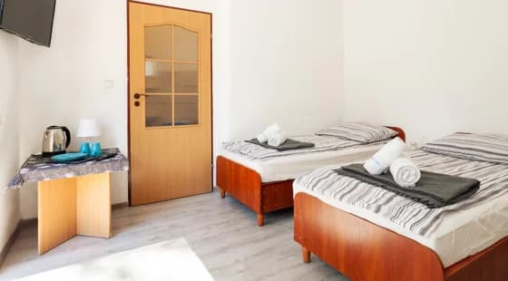 Pokój 2+2 w bungalowie