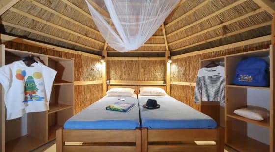 Domek comfort z 2 łóżkami