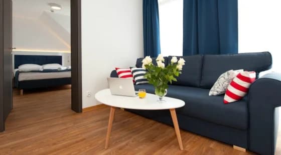 Apartament z aneksem kuchennym