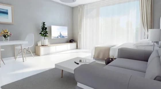 Apartament 2+2 z ogrodem
