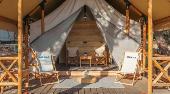 Glamping Lodge M 4 os.