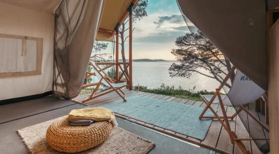 Glamping Lodge M na morze 4 os.