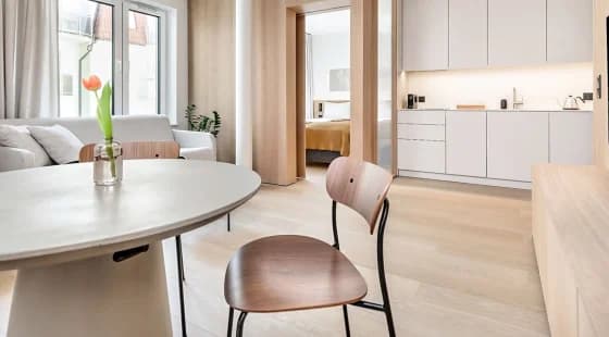 Apartament 3-os. dziedziniec 2 p.