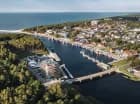Apartamenty w Mrzeżynie nad rzeką i przystanią jachtową