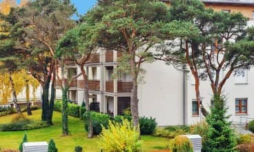 Apartamenty Sun & Snow przy ul. Wczasowej otoczone są zielenią