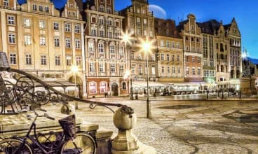 Hotel Polonia znajduje się w samym centrum Wrocławia