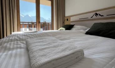 Javorinka Resort to odnowiony pensjonat z widokiem na Tatry Bielskie