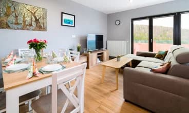 Przeznaczone na pobyt do 4 osób Apartamenty Sun & Snow Karpatia w Karpaczu