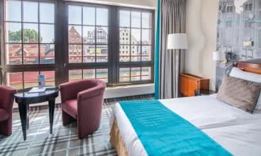 Hotel Hanza leży w sercu Starego Gdańska