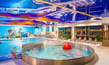 Hotel Continental Aqua & SPA szczyci się wyjątkowym aquaparkiem