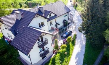 Evita to rodzinny ośrodek położony tuż przy stacji narciarskiej w Słotwinach